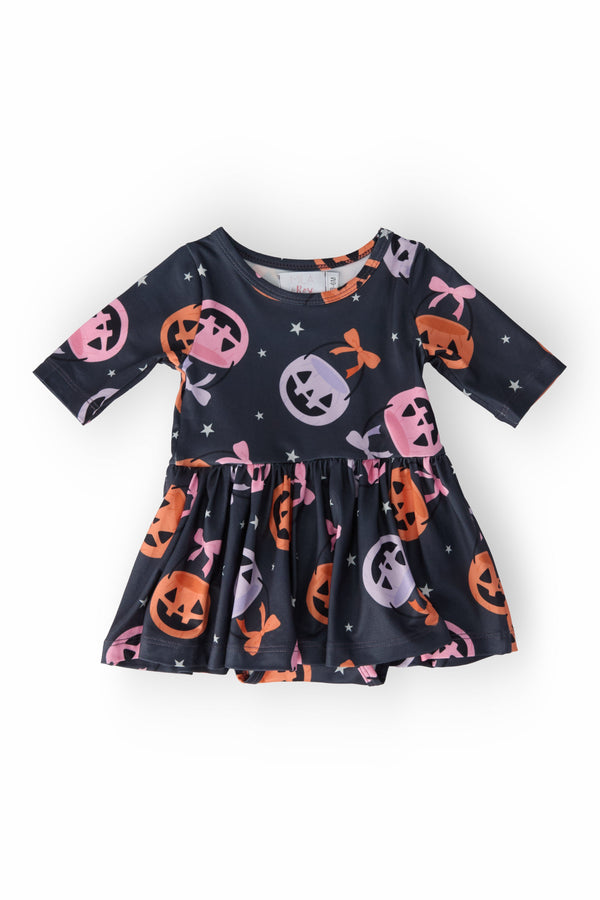 sweet-tooth-3-4-sleeve-twirl-bodysuit Mila & Rose - Sophia's StyleTwirl Bodysuit - 3/4 Sleeve-1
